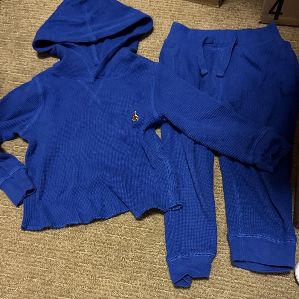 GAP Factory Kids Blue Hoodie and Joggers